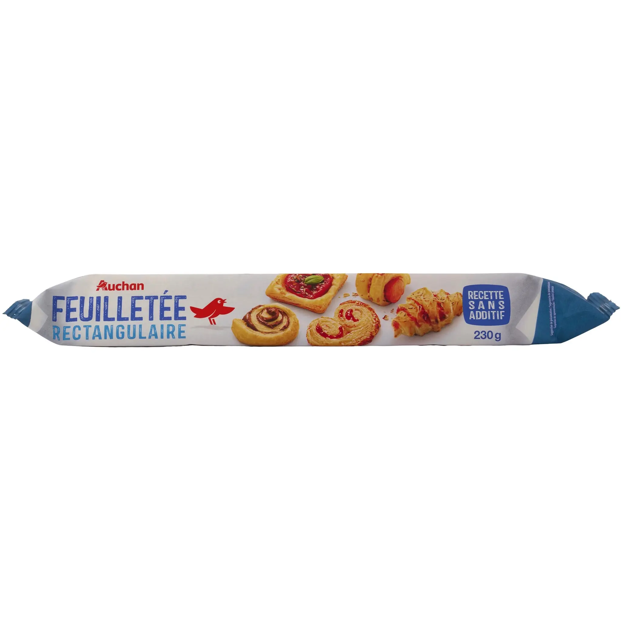 AUCHAN Pâte feuilletée rectangulaire