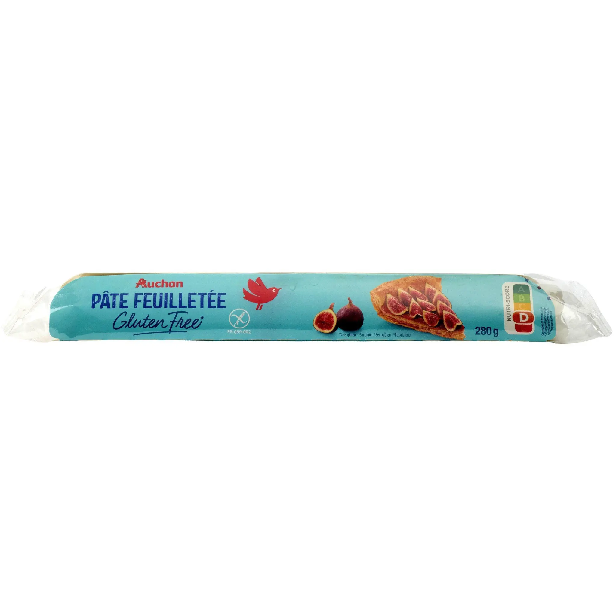 AUCHAN Pâte feuilletée sans gluten