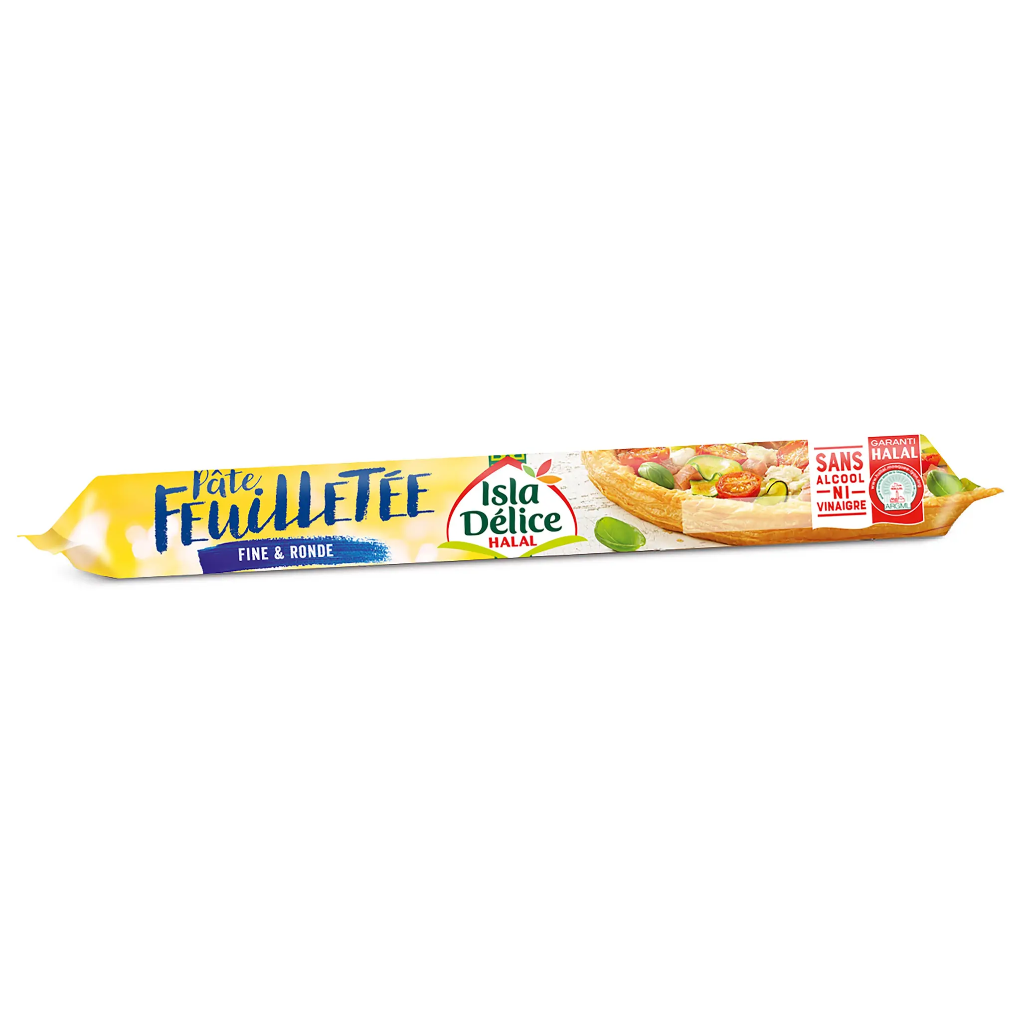 ISLA DELICE Pâte feuilletée halal fine et ronde