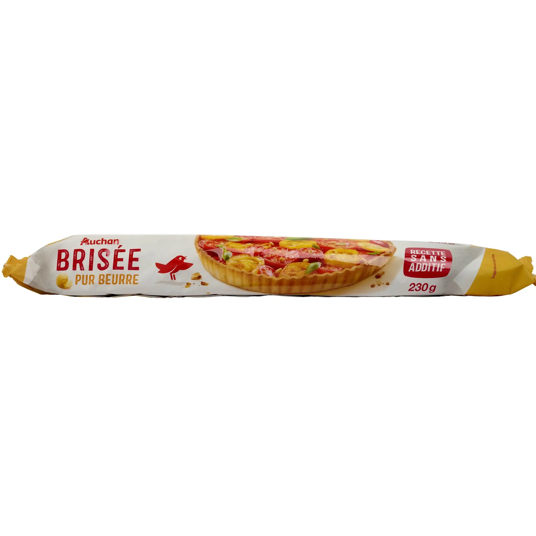 AUCHAN Pâte brisée pur beurre sans additif