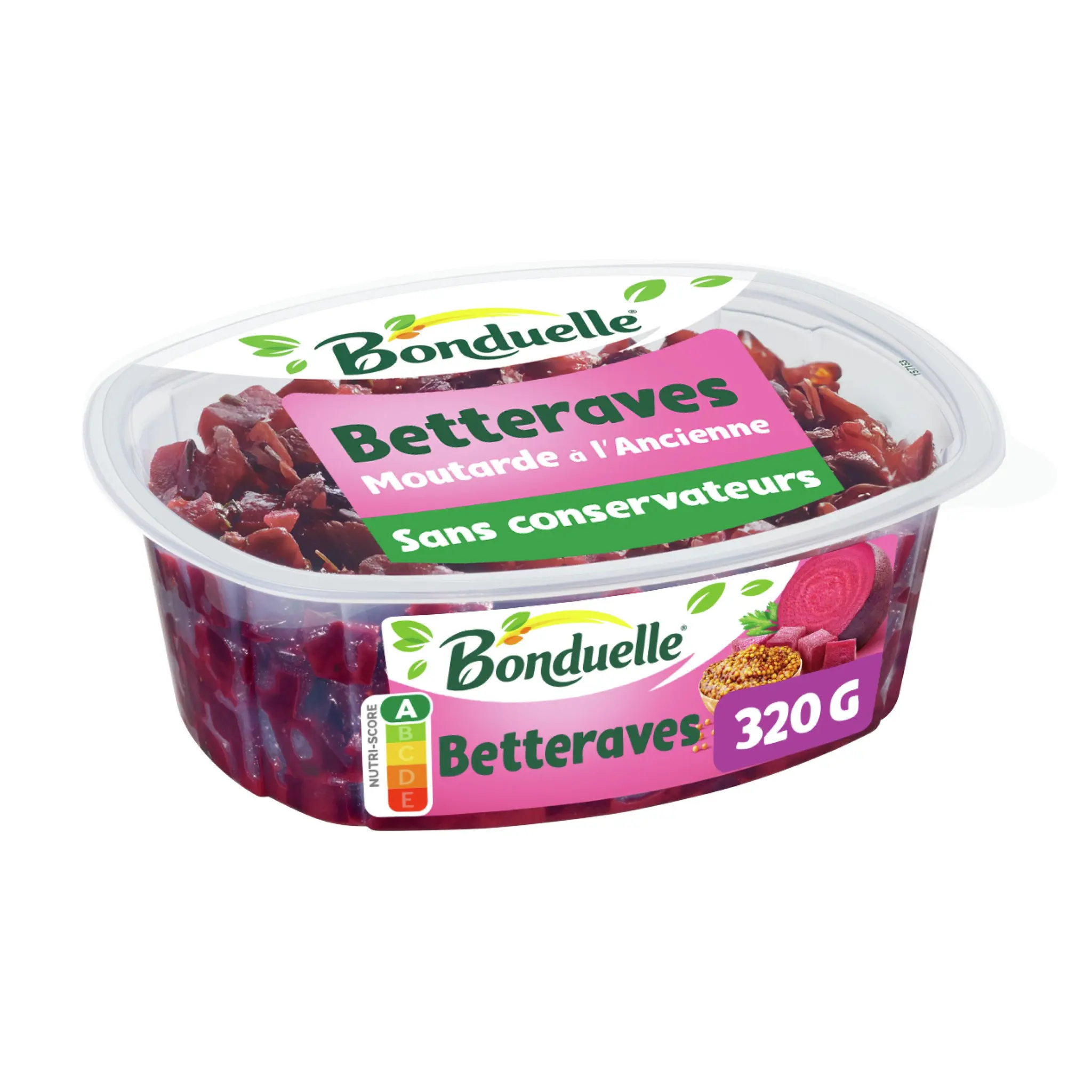 BONDUELLE Betteraves à la moutarde à l'ancienne