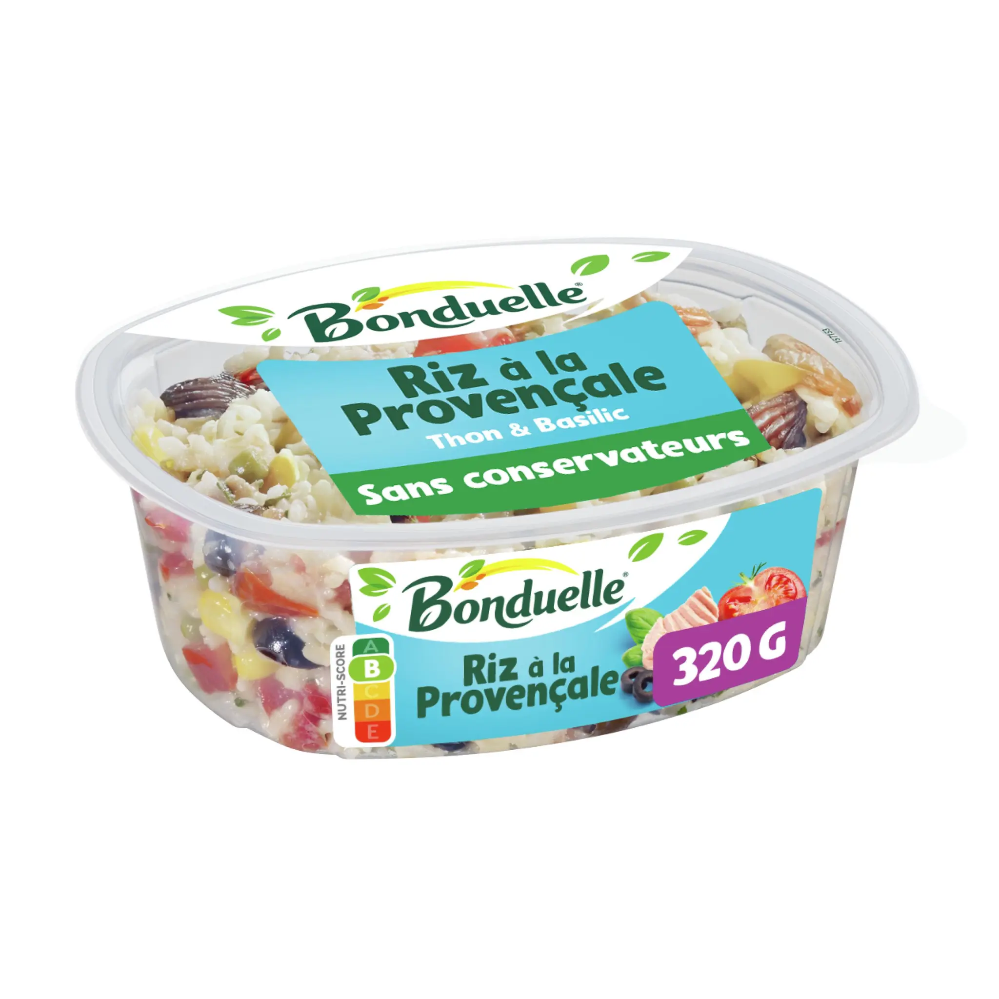 BONDUELLE Riz à la provençale thon et basilic
