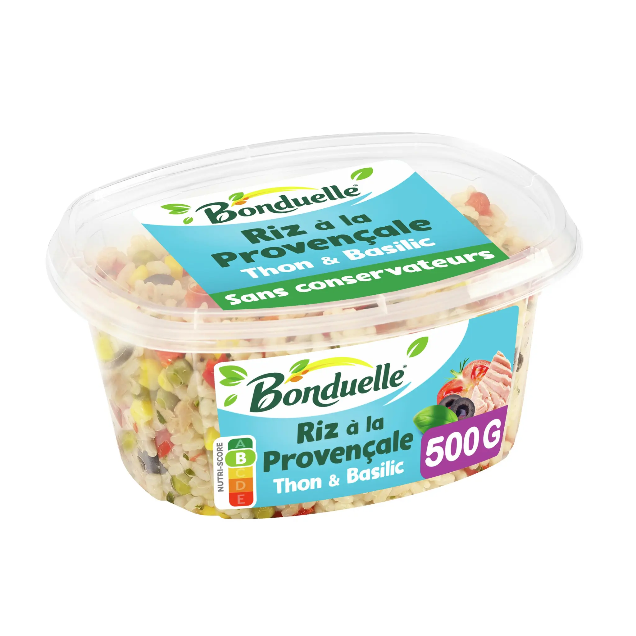 BONDUELLE Riz à la provençale au thon et basilic