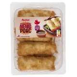 AUCHAN Nems porc avec sauce nuoc mâm