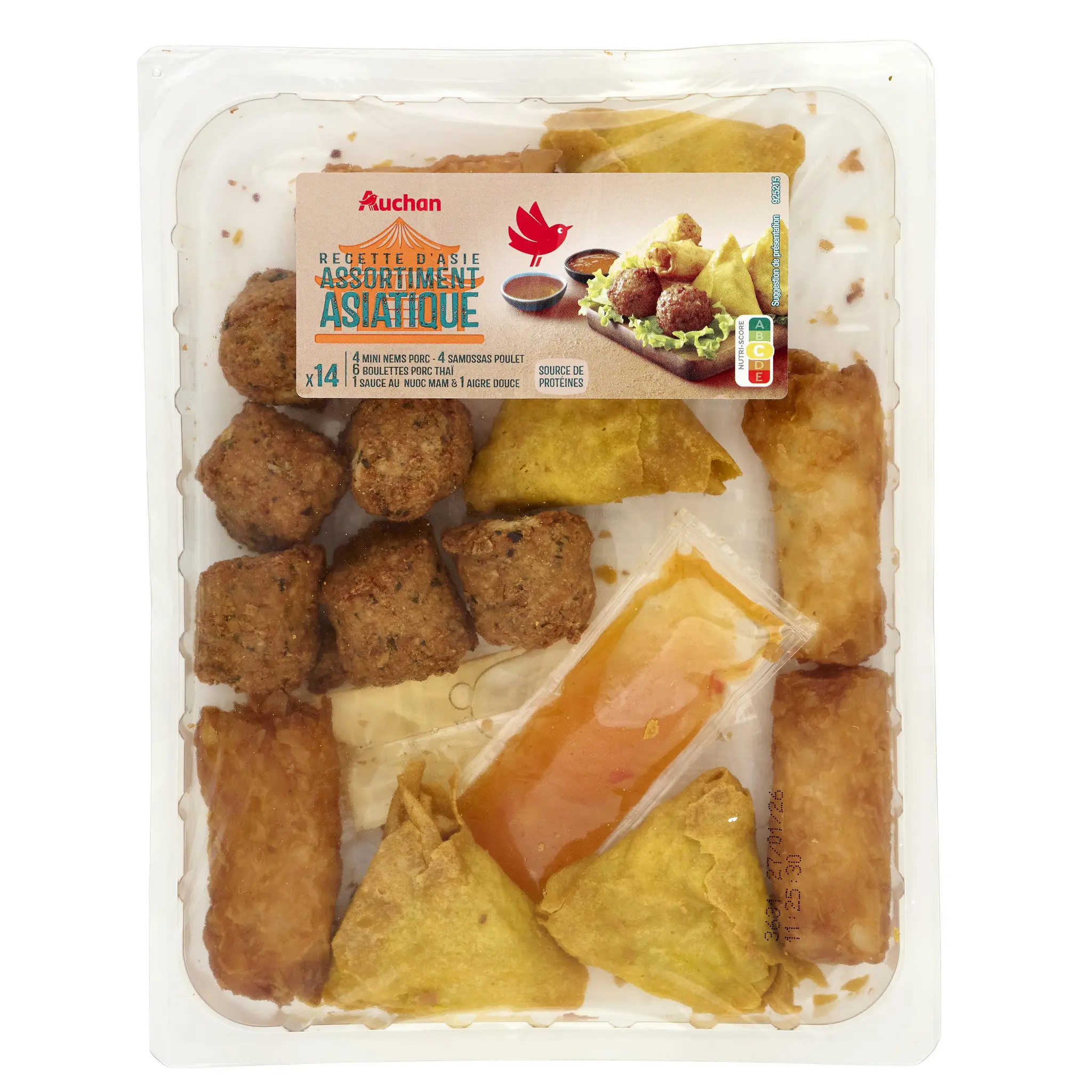 AUCHAN Petit assortiment asiatique