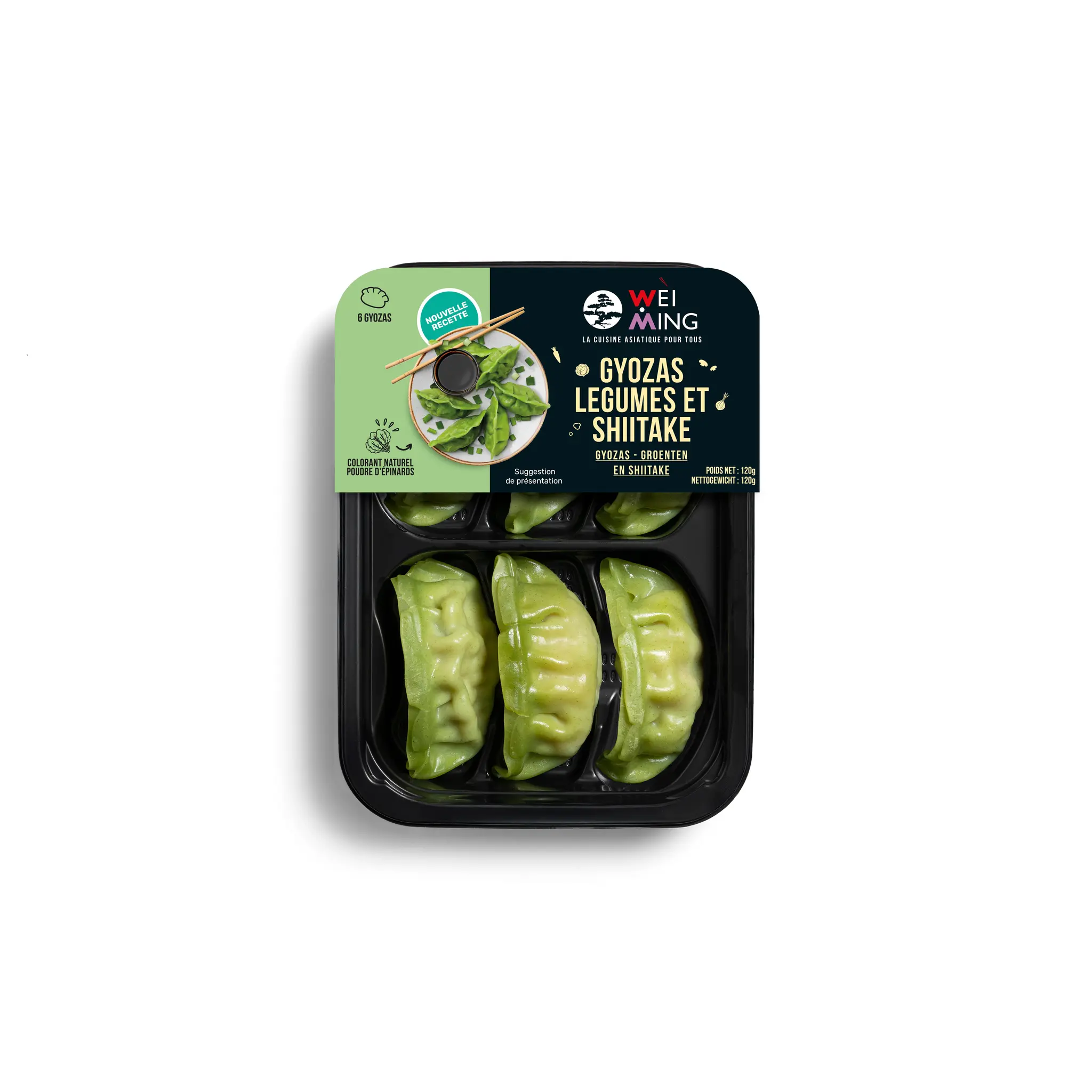 WEI MING Raviolis gyozas aux légumes