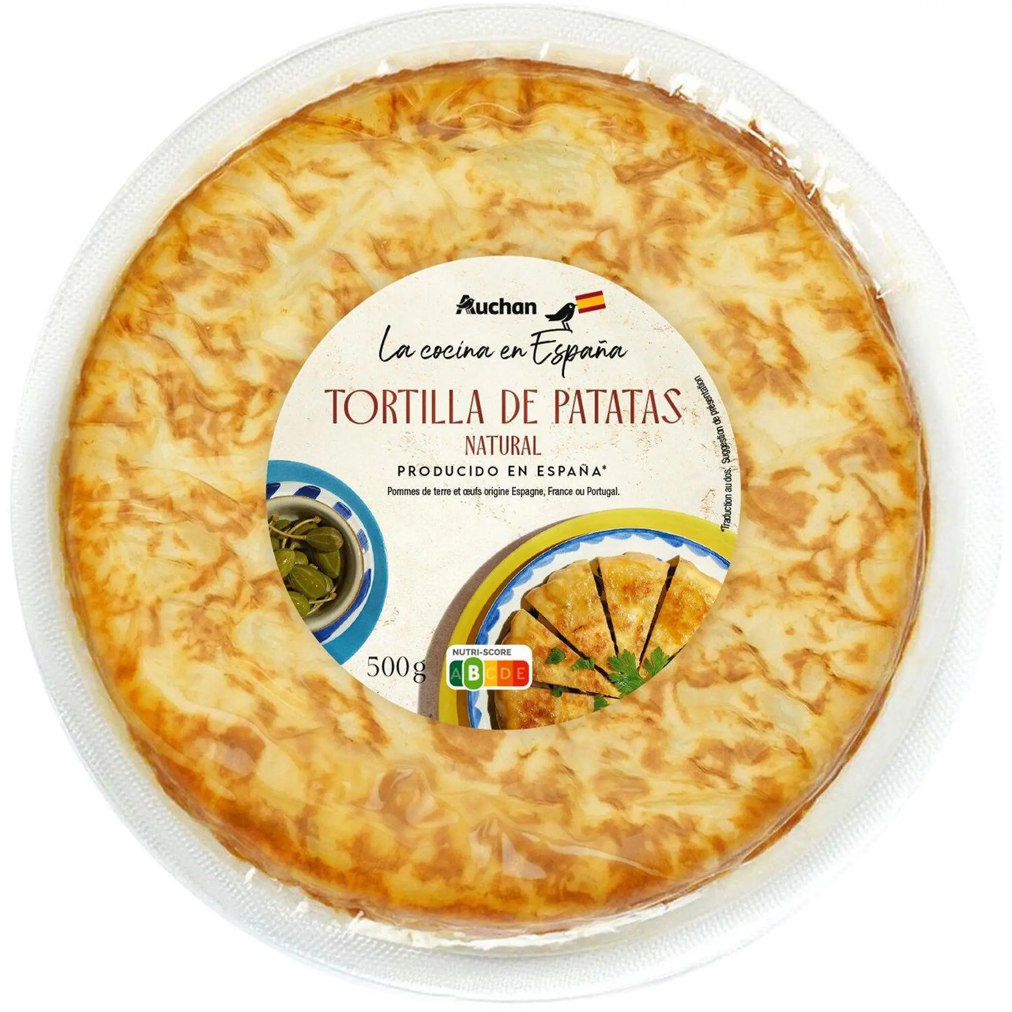 AUCHAN LA COCINA EN ESPANA Tortilla de patatas