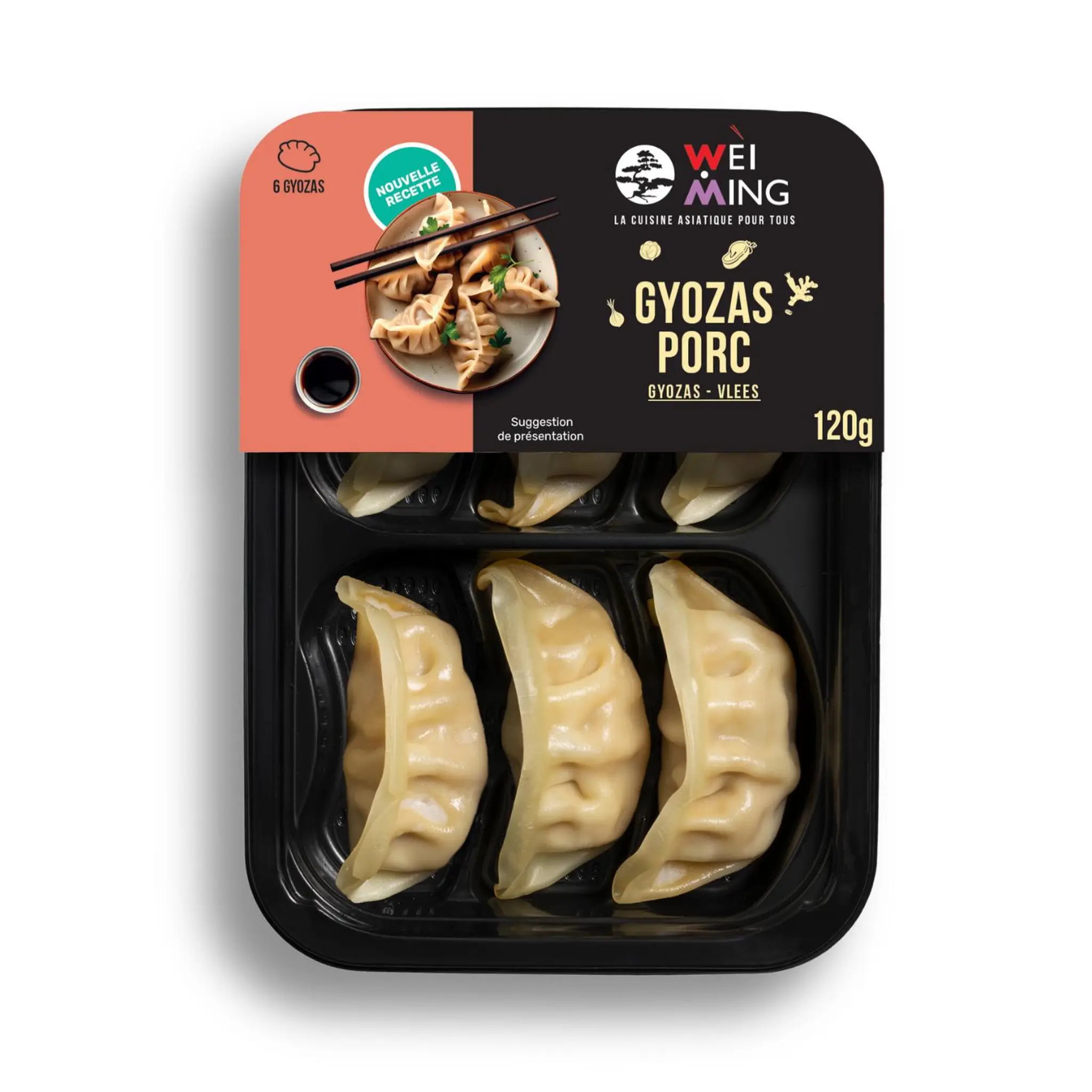 WEI MING Raviolis Gyozas au porc