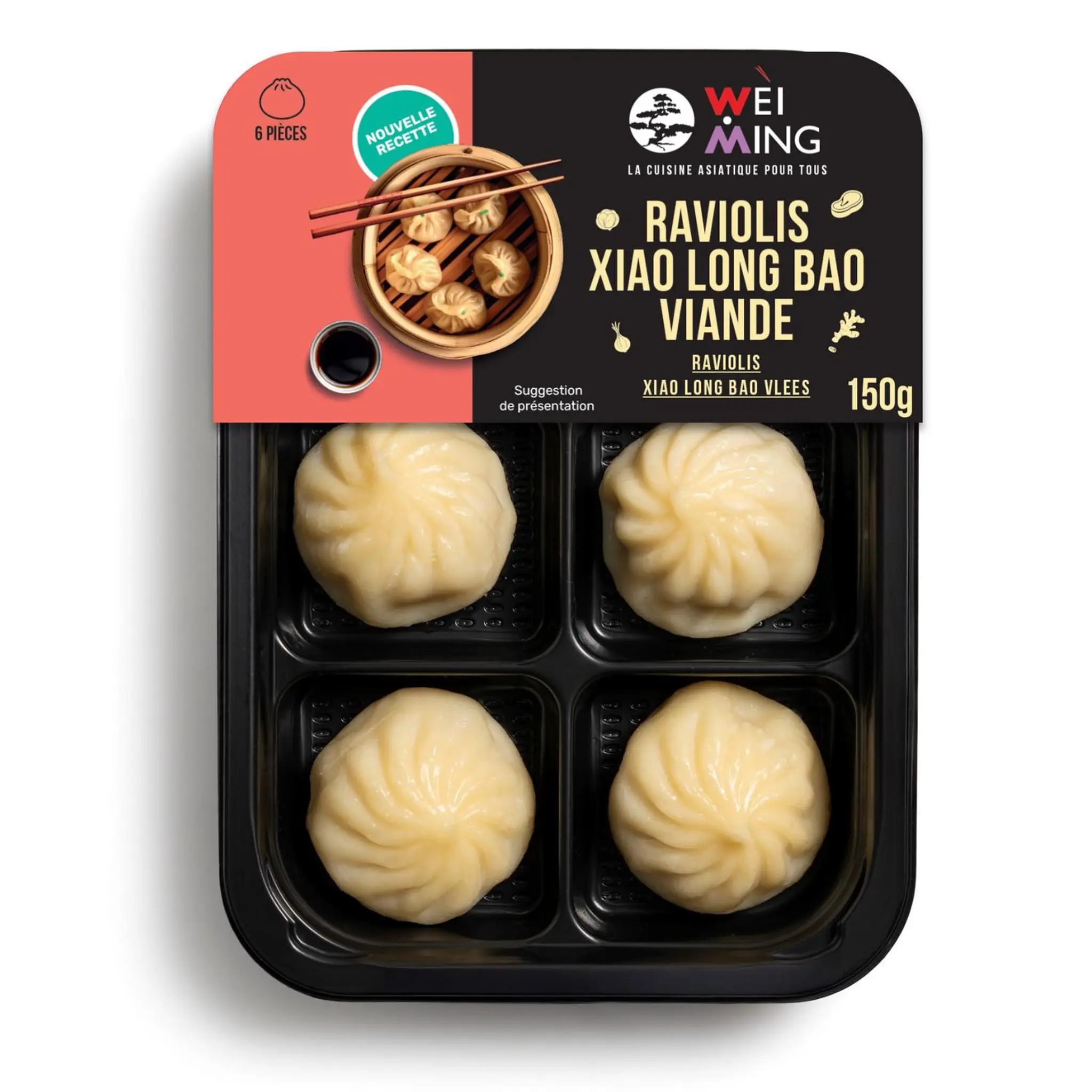 WEI MING Xiao Long Bao viande