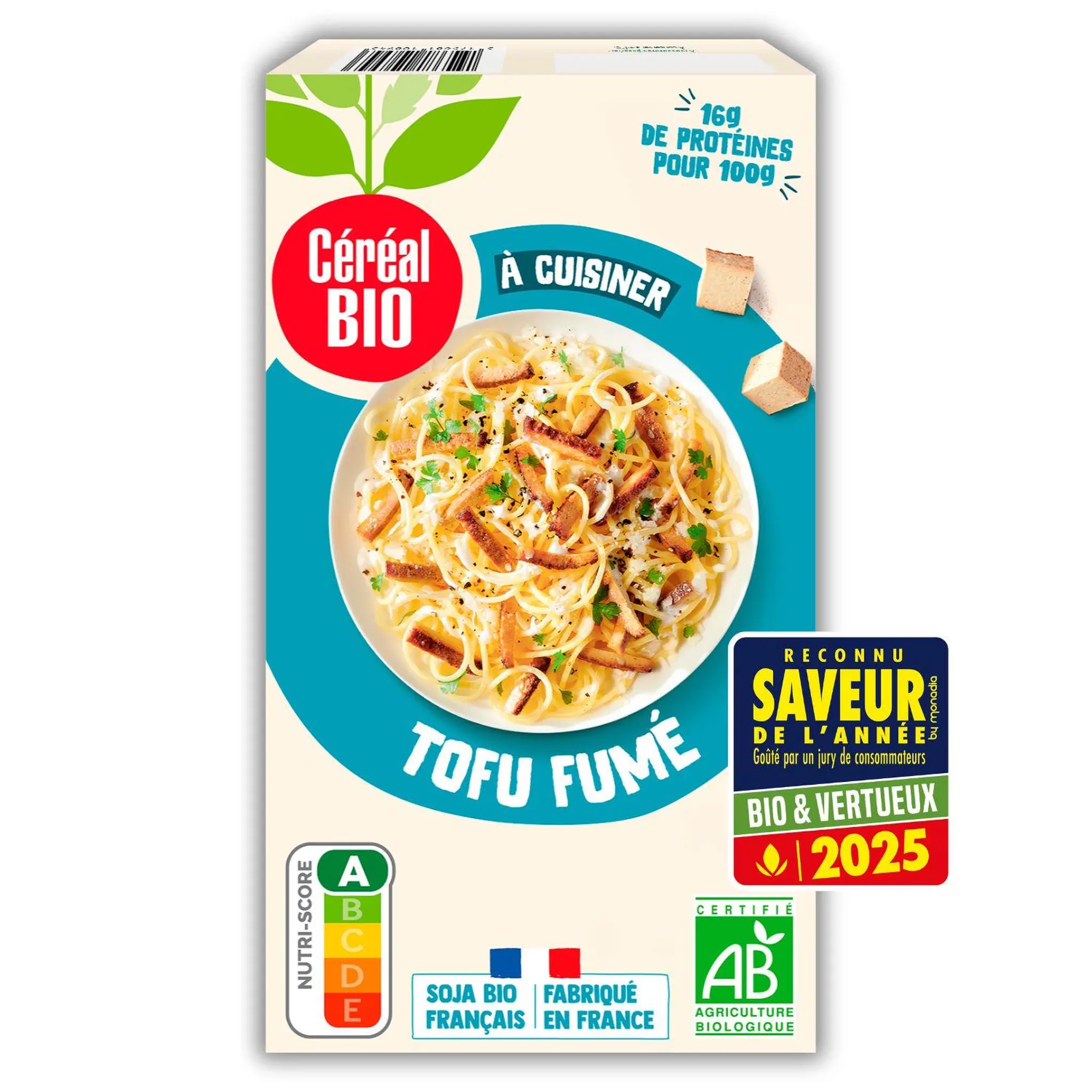 CÉRÉAL BIO Tofu fumé