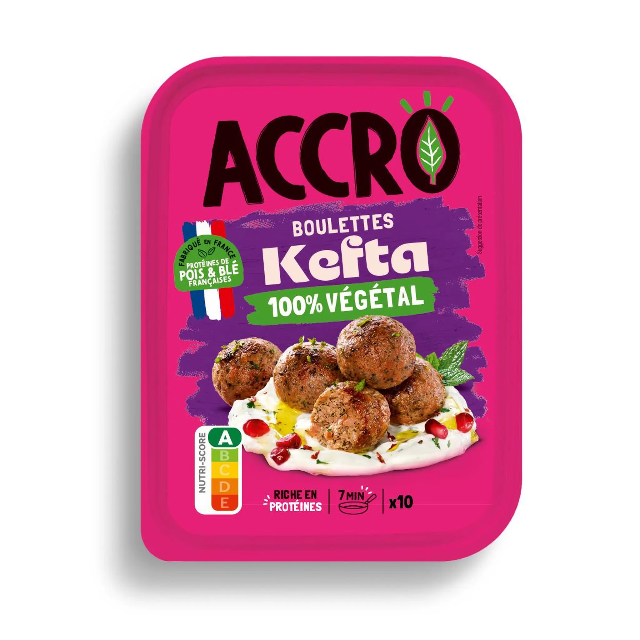 ACCRO Boulettes kefta 100% végétal