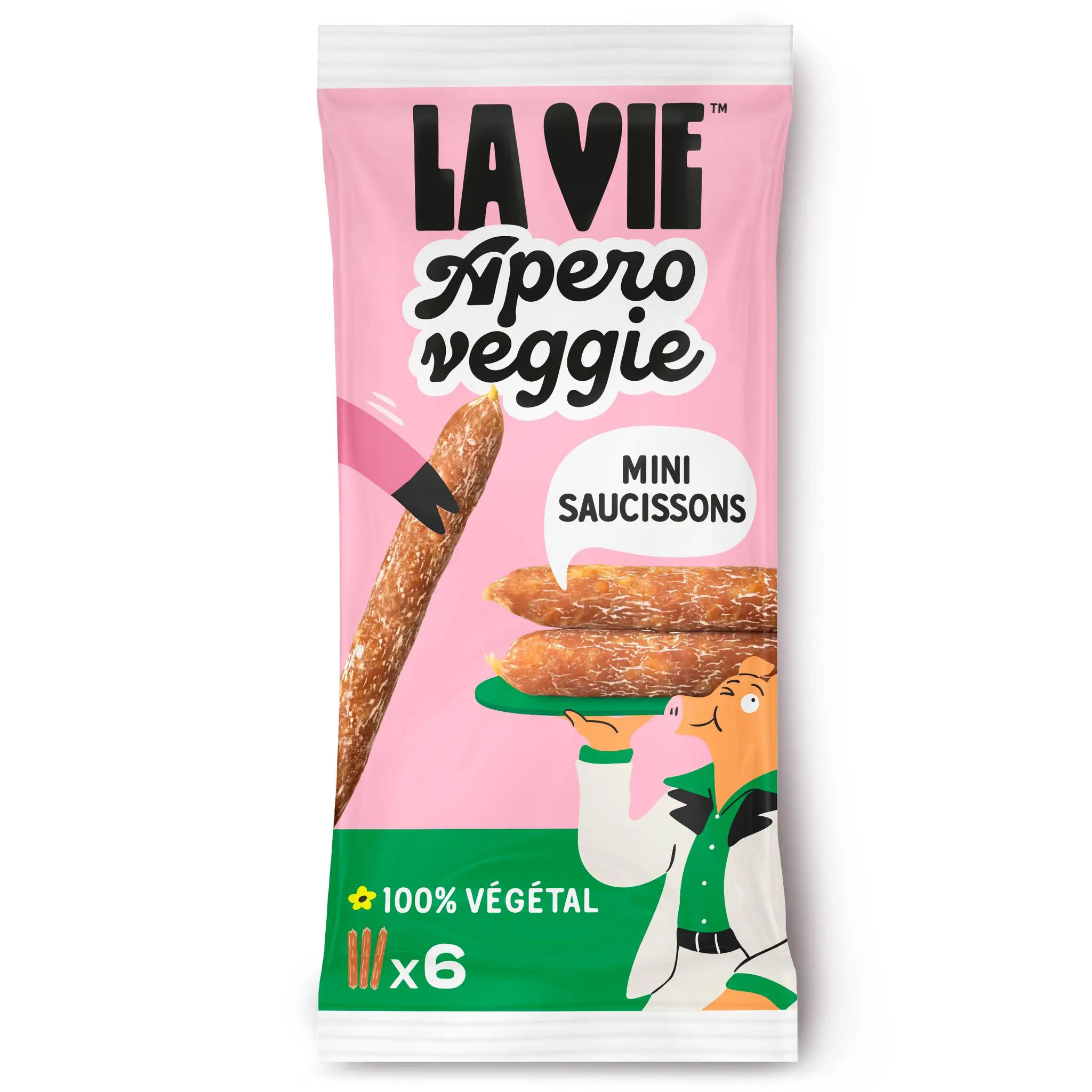 LA VIE Mini saucisson végétal