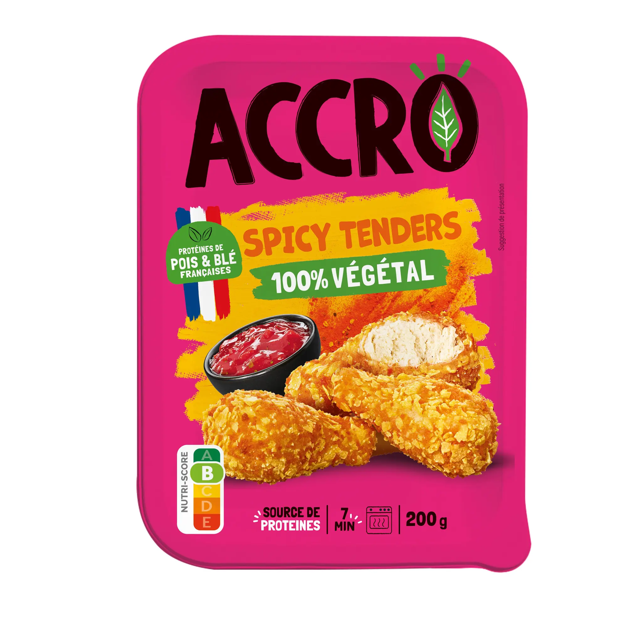 ACCRO Spicy wings 100% végétal