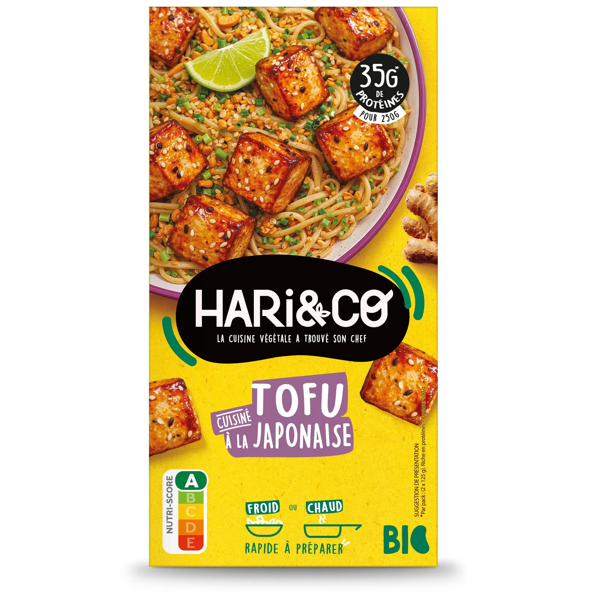 HARI&CO Tofu à la japonaise bio