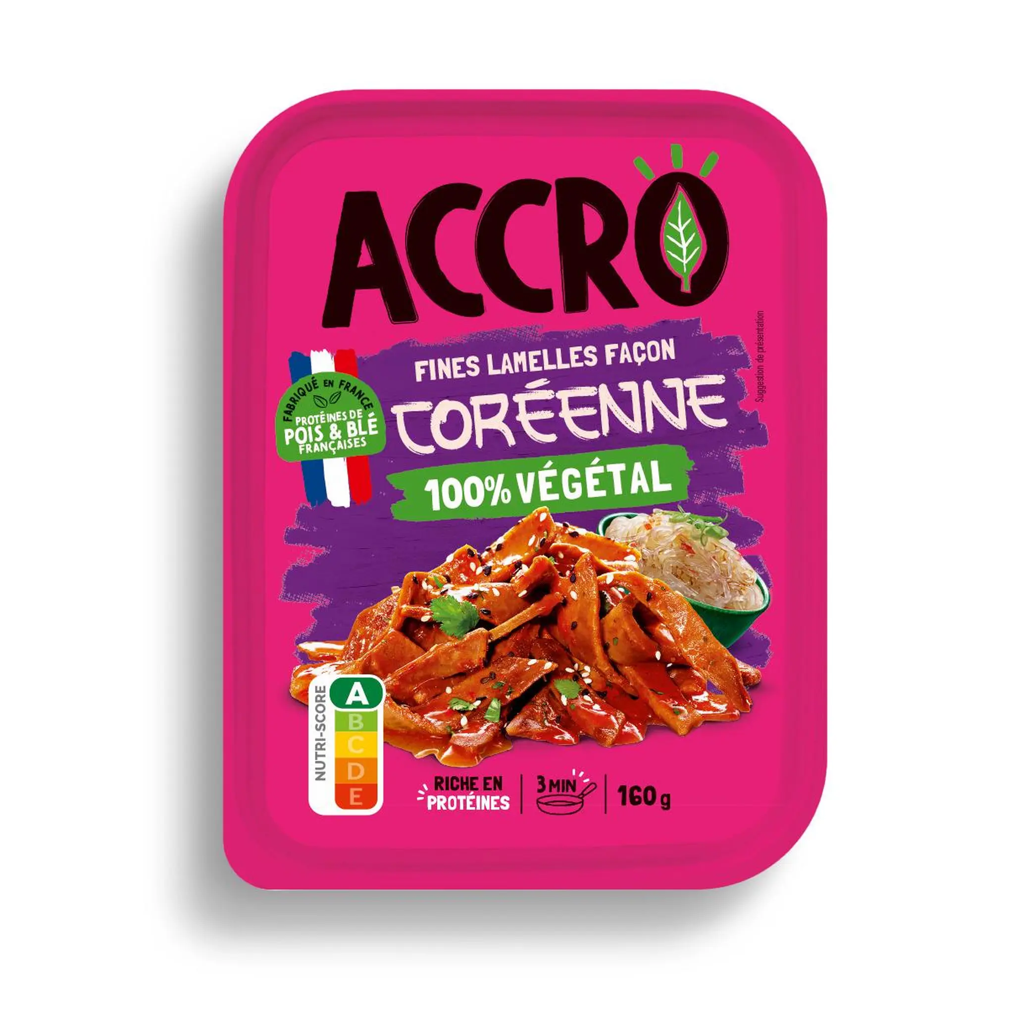 ACCRO Fines lamelles façon coréenne 100% végétal