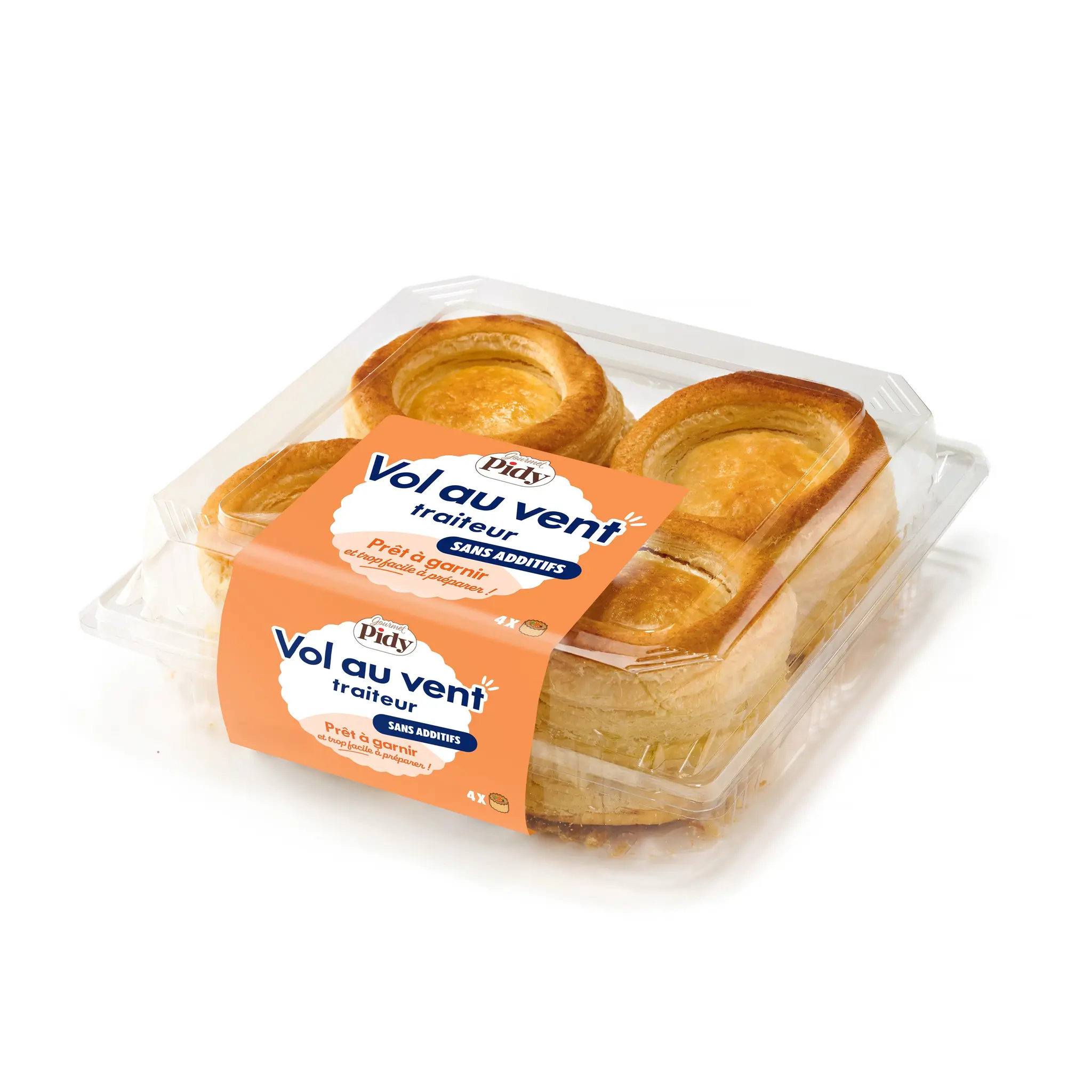 MON PÂTISSIER Bouchées vol vent à garnir