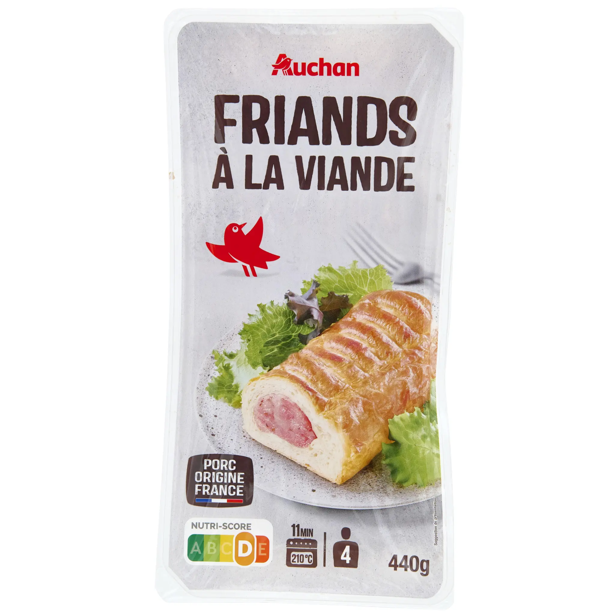 AUCHAN Friand à la viande