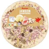 AUCHAN Pizza reine au jambon et aux champignons