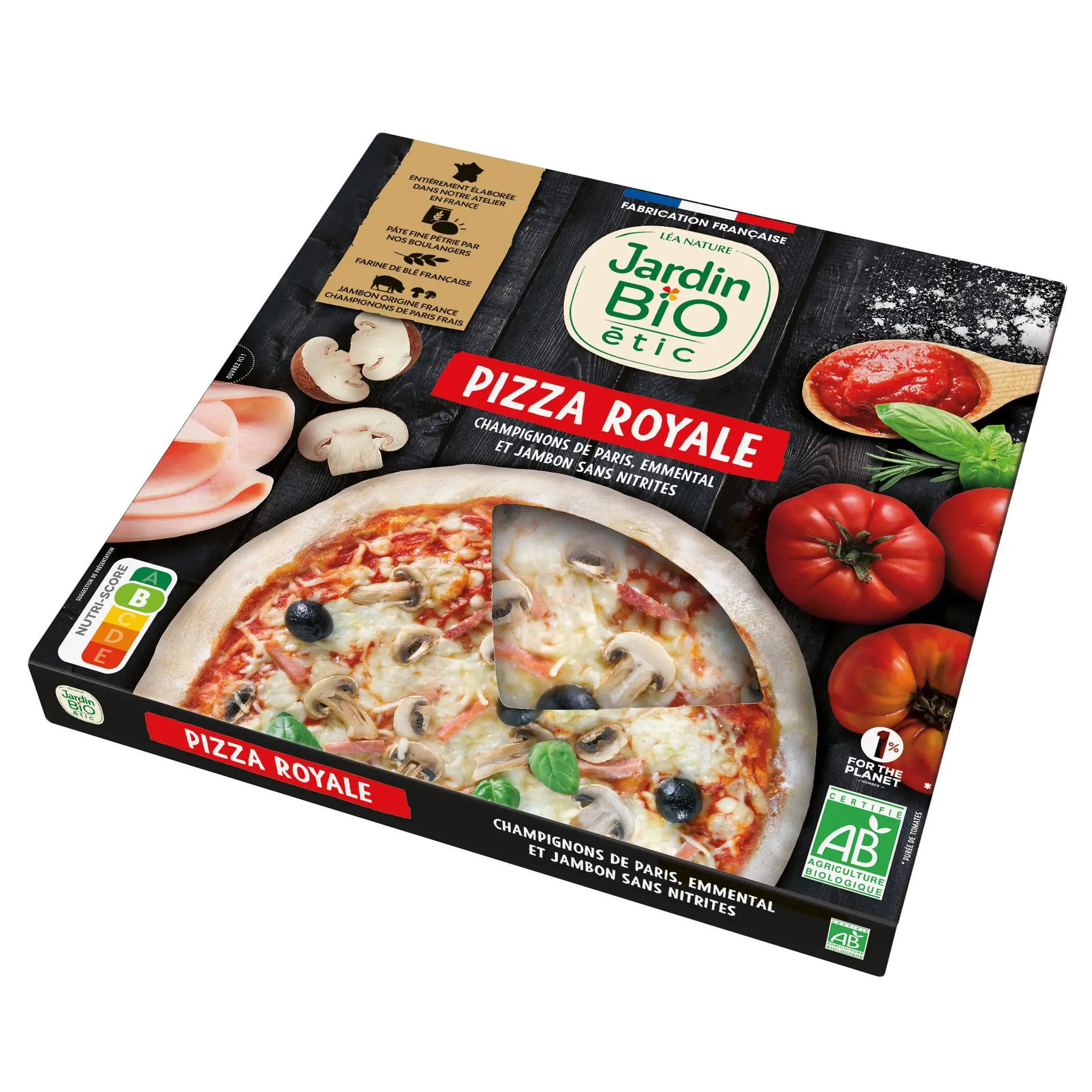 JARDIN BIO ETIC Pizza royale