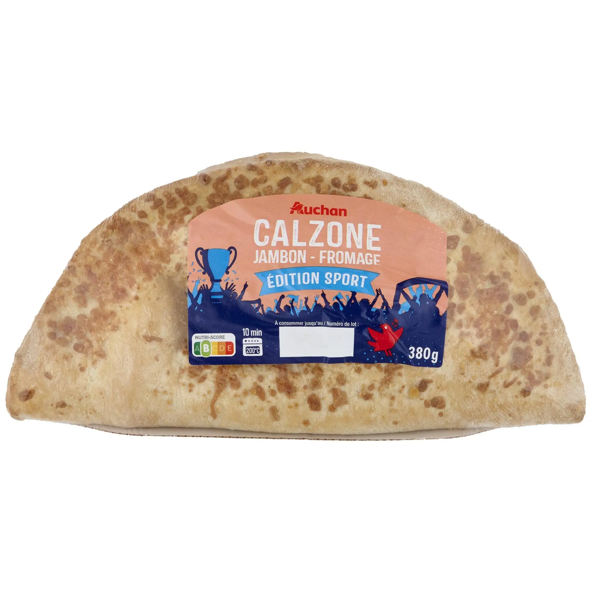 AUCHAN Calzone jambon fromage