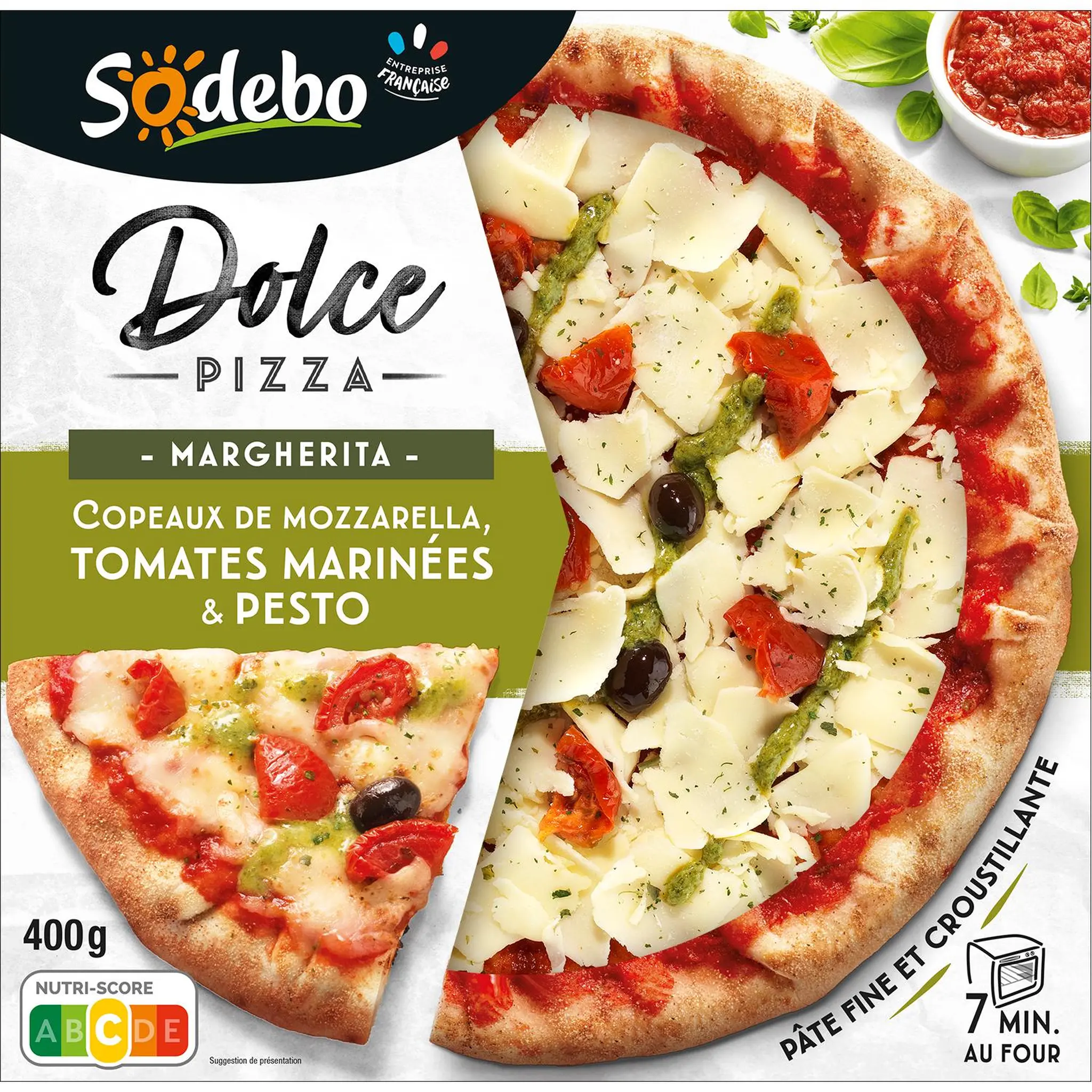 SODEBO Pizza dolce margherita