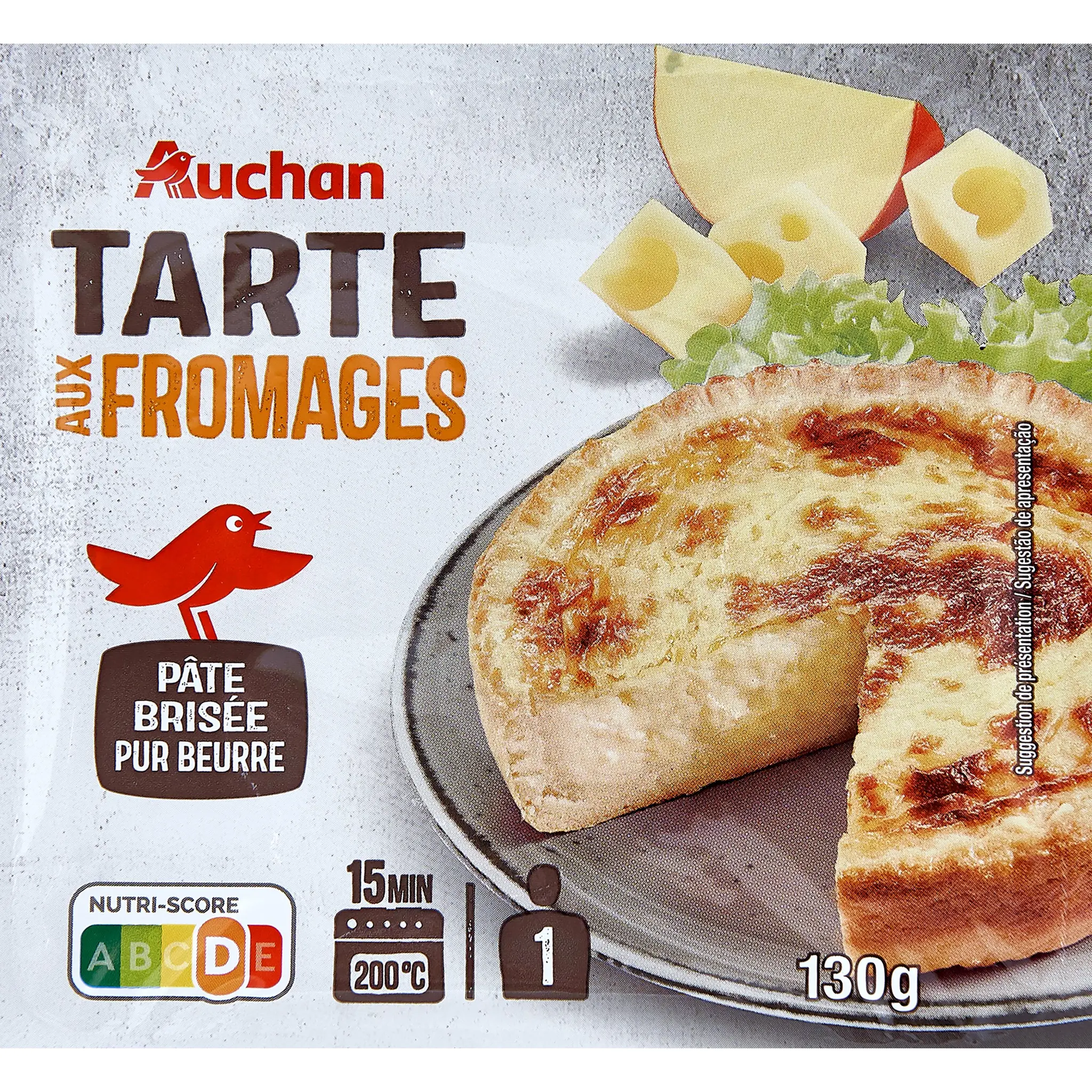 AUCHAN Tarte aux fromages