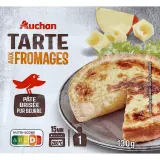 AUCHAN Tarte aux fromages