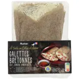 AUCHAN TERROIR Galette bretonne à l'œuf au jambon et à l'emmental
