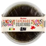 AUCHAN Tapenade d'olives noires