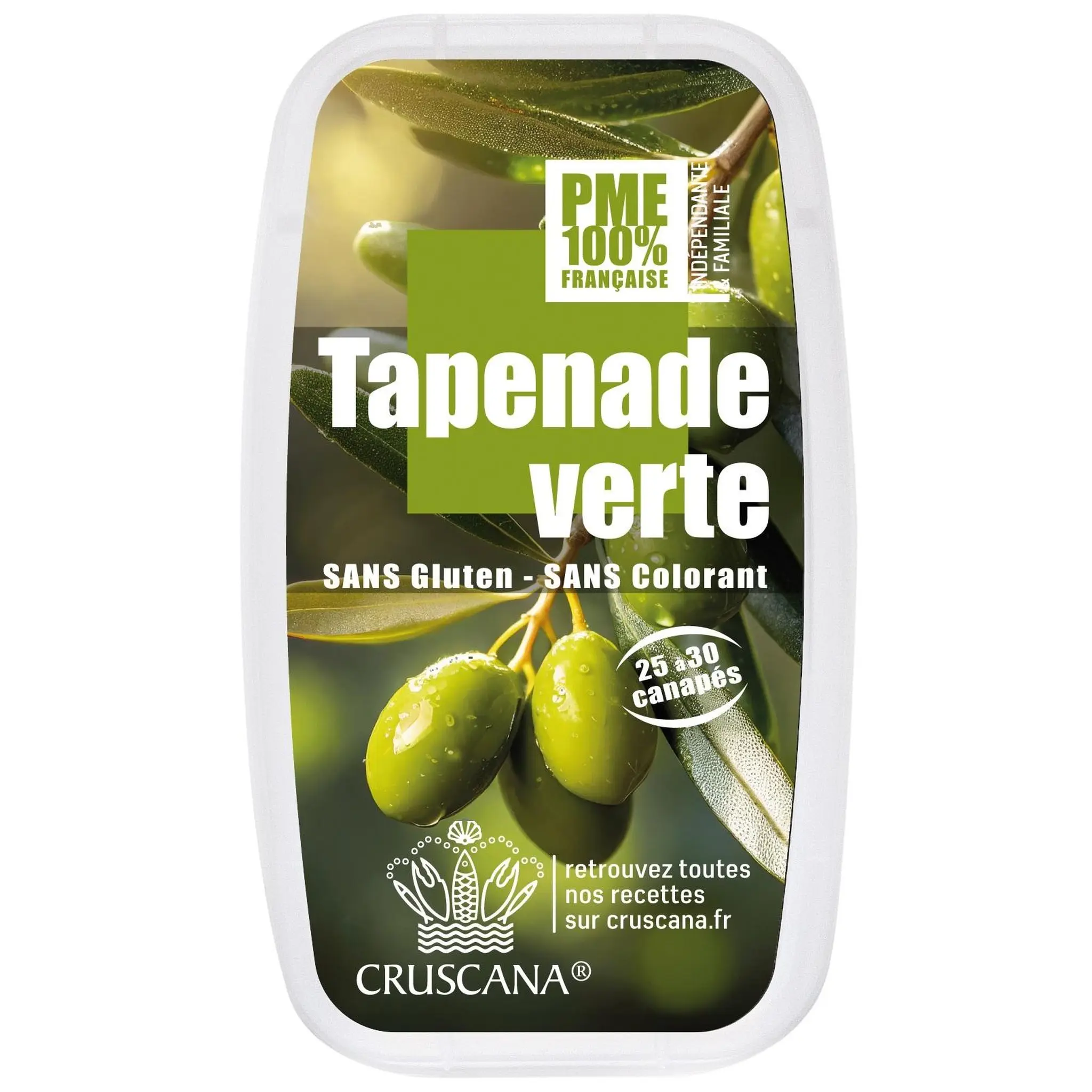 CRUSCANA Tapenade verte