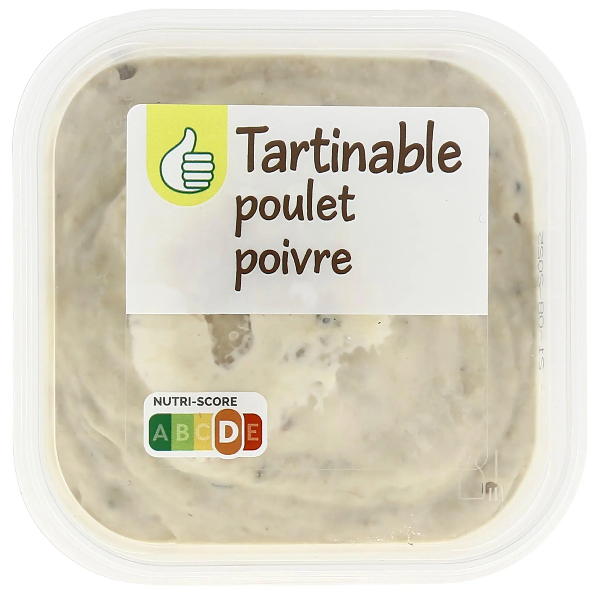 POUCE Tartinable poulet poivre