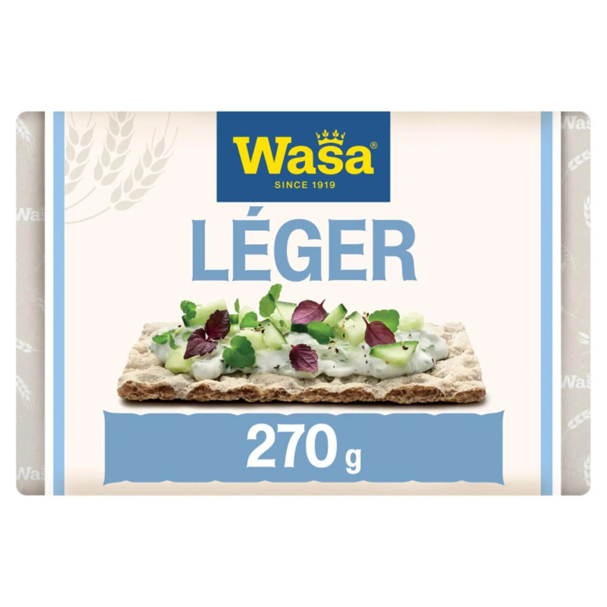 WASA Léger tartines croustillantes au seigle