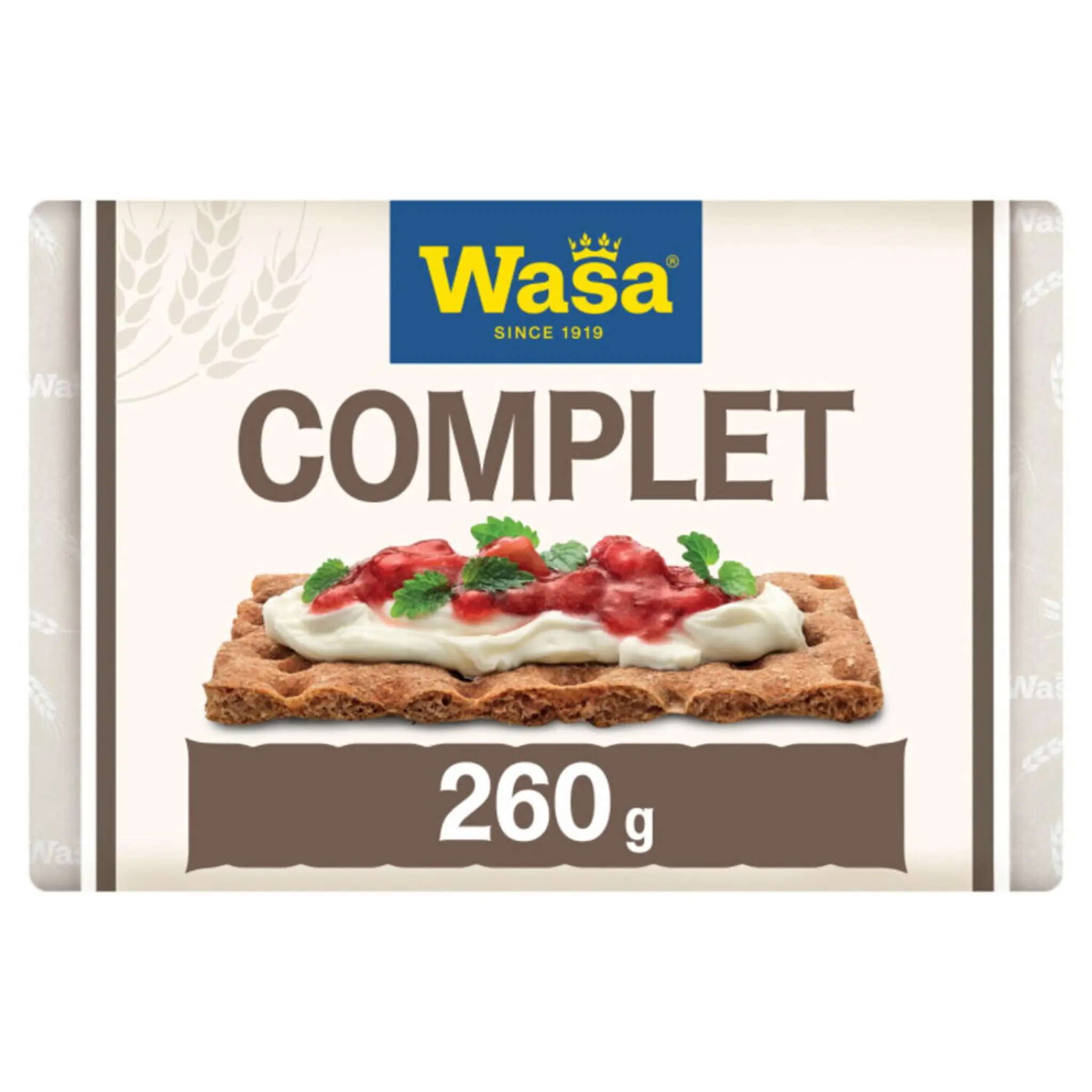 WASA Complet tartines croustillantes à la farine de seigle