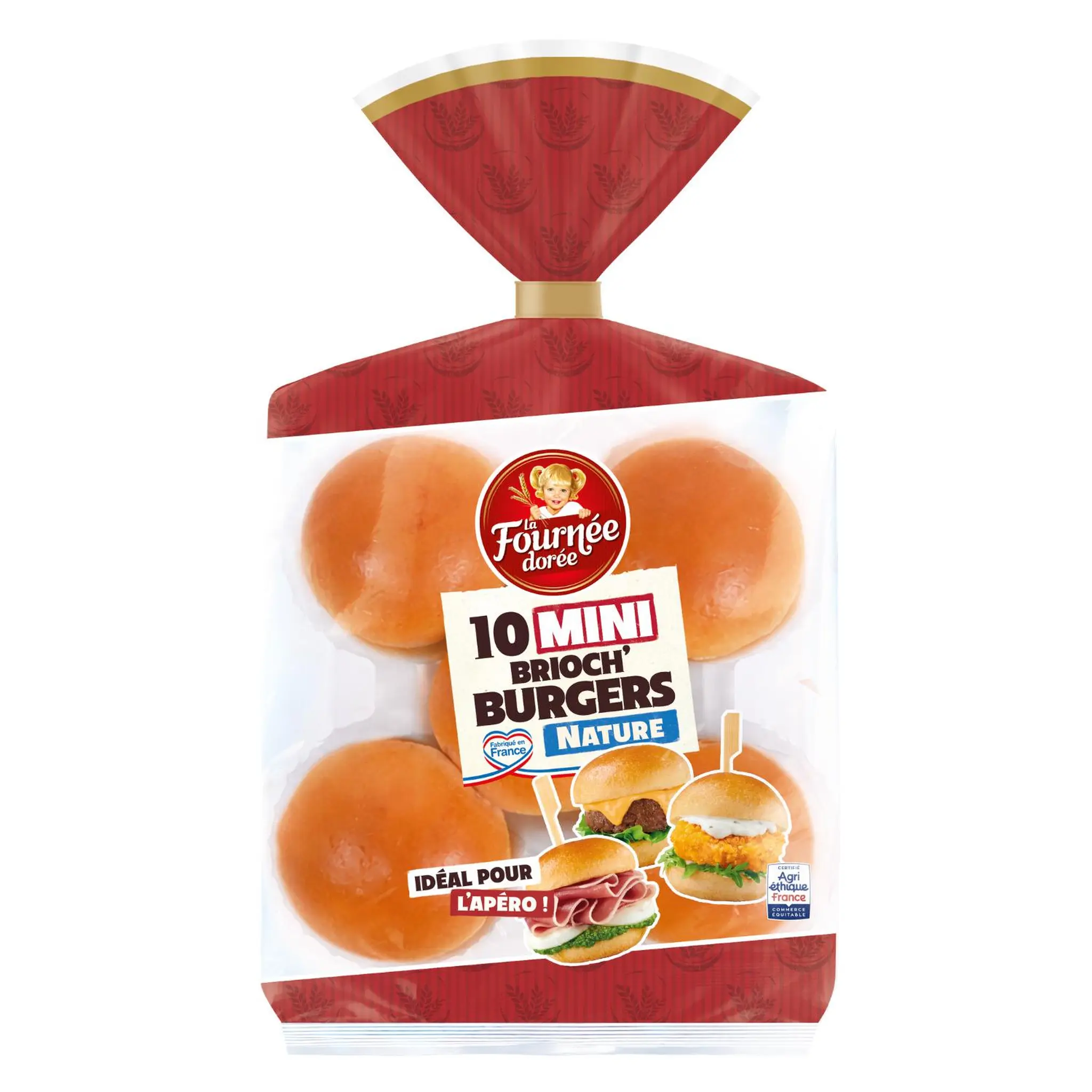 LA FOURNEE DOREE Mini brioch' burger