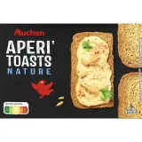 AUCHAN Apéri' toasts nature