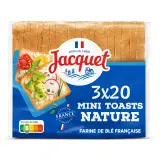 JACQUET Mini canapés nature