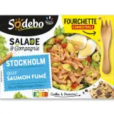 SODEBO Salade & compagnie stockholm saumon crudités pâtes