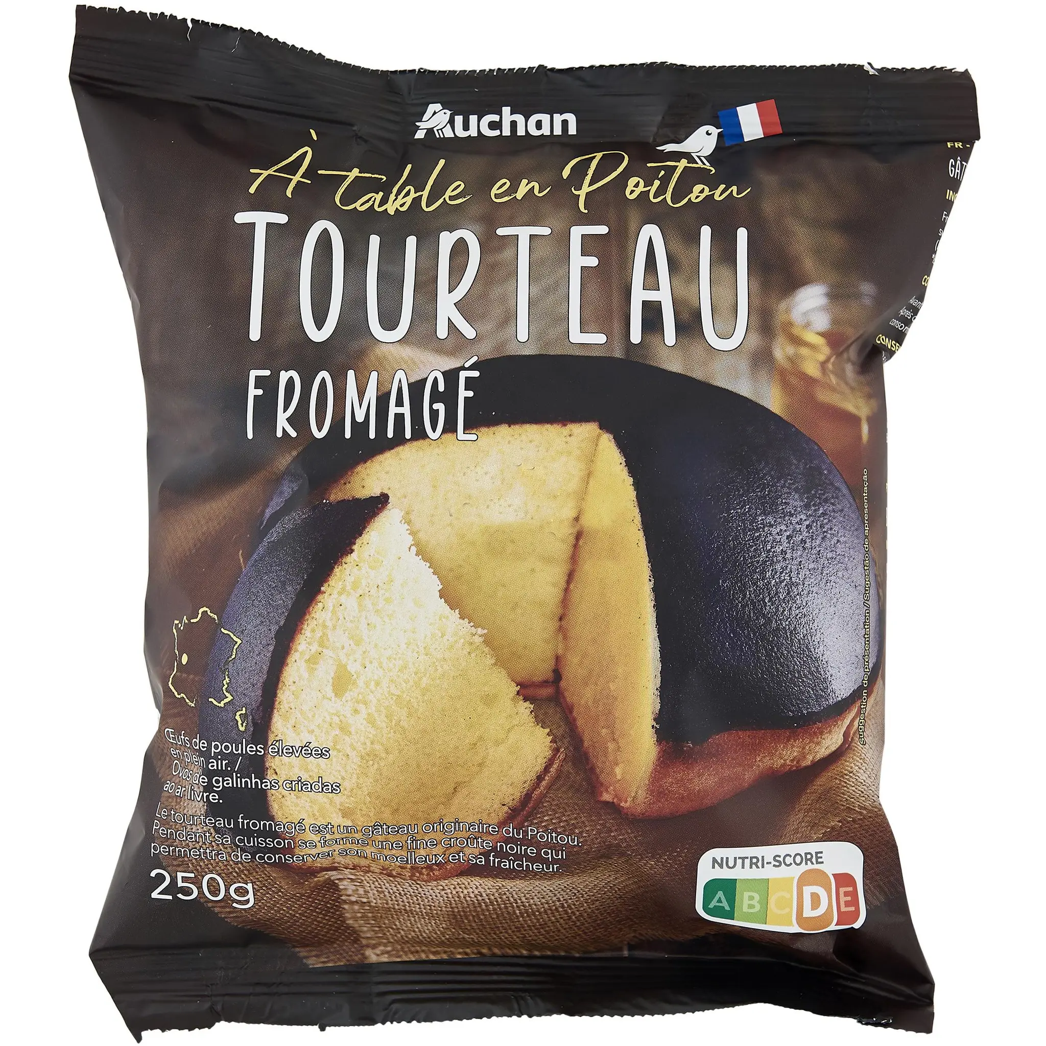 AUCHAN TERROIR Tourteau fromager
