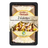 LA CREPE DE BROCELIANDE 2 galettes pommes de terre lardons et oignons de roscoff