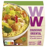 WEIGHT WATCHERS Couscous oriental au poulet émincé sans couverts