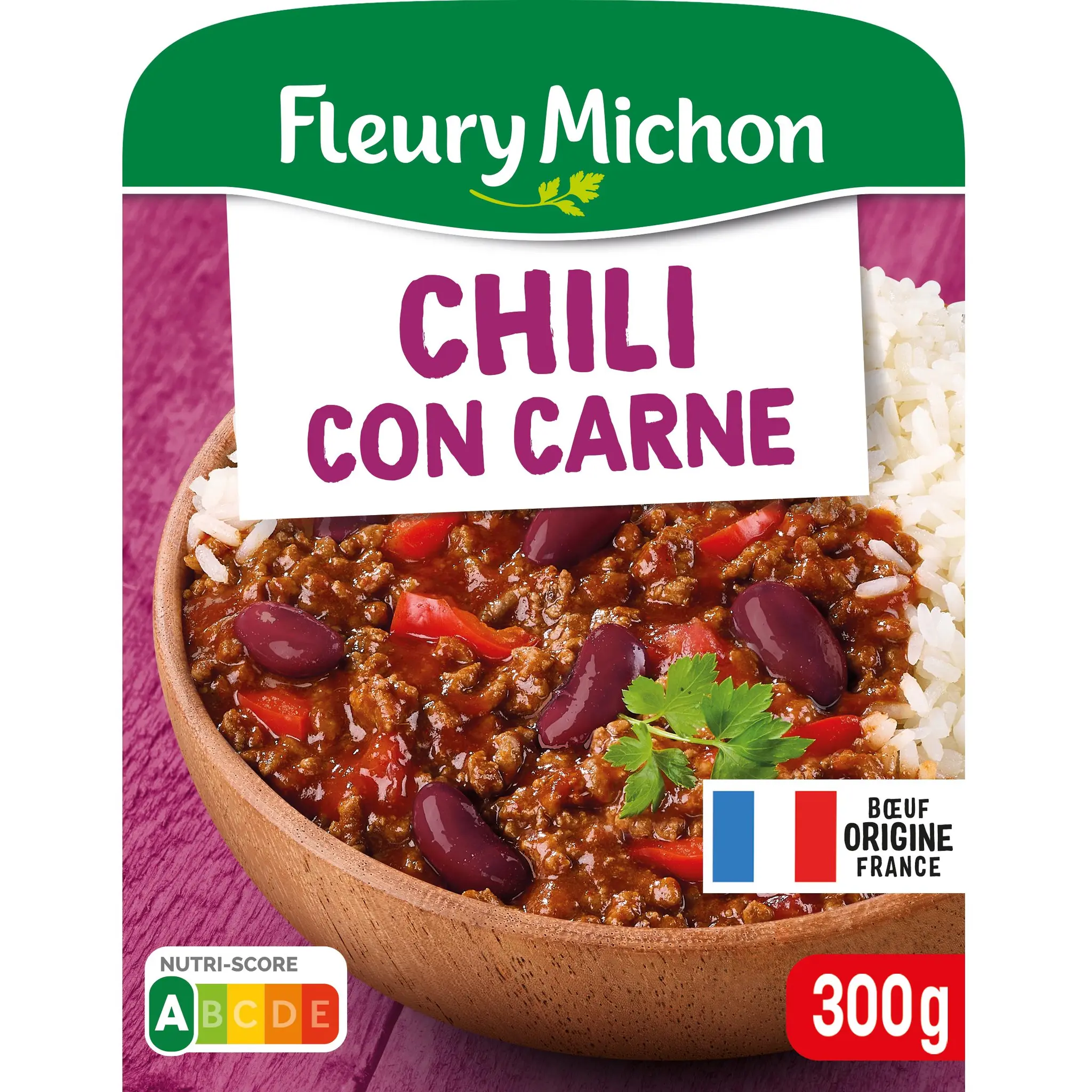 FLEURY MICHON Chili con carne et riz