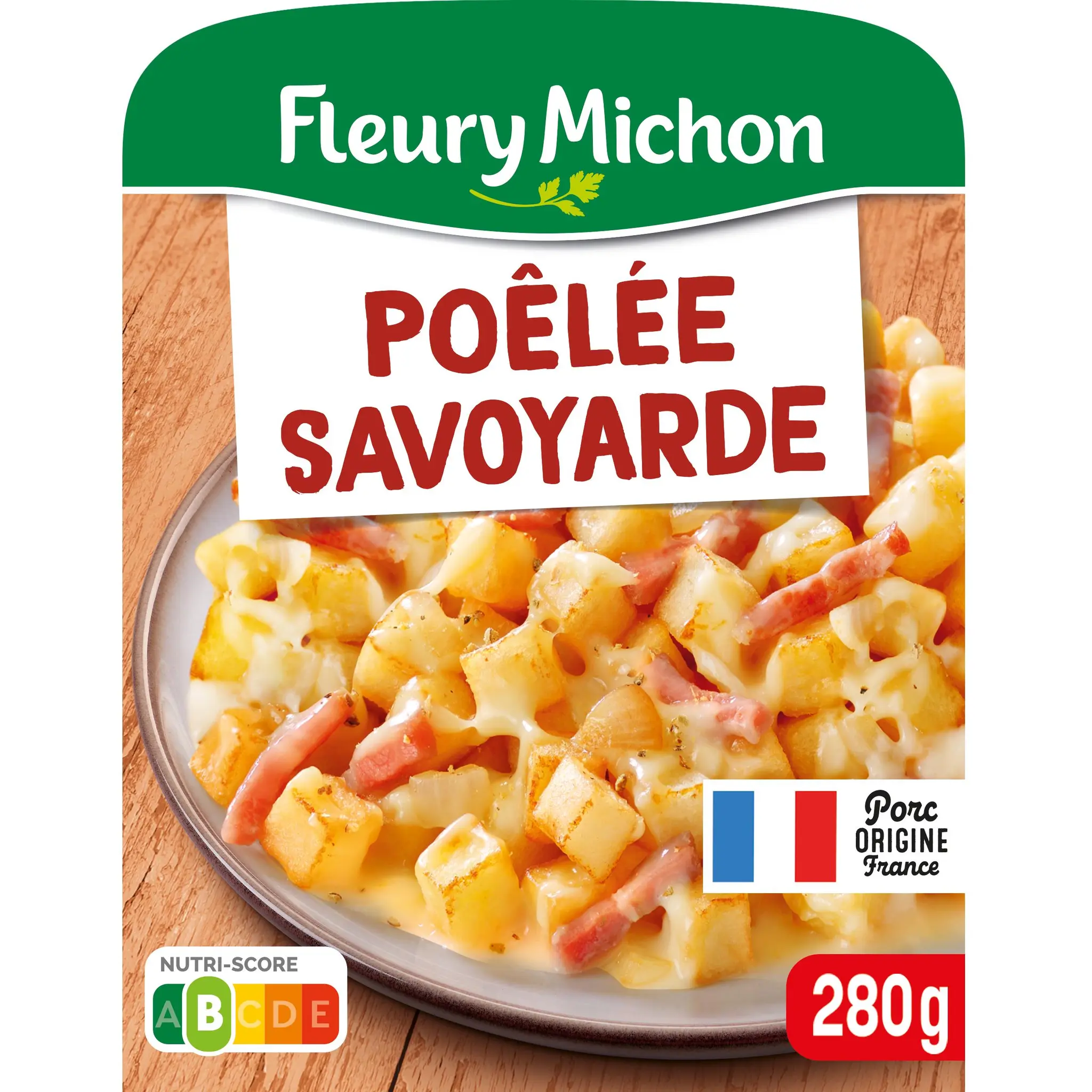 FLEURY MICHON Poêlée savoyarde lardons fumés