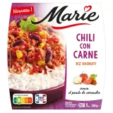 MARIE Chili con carne riz basmati cumin et pointe de coriandre