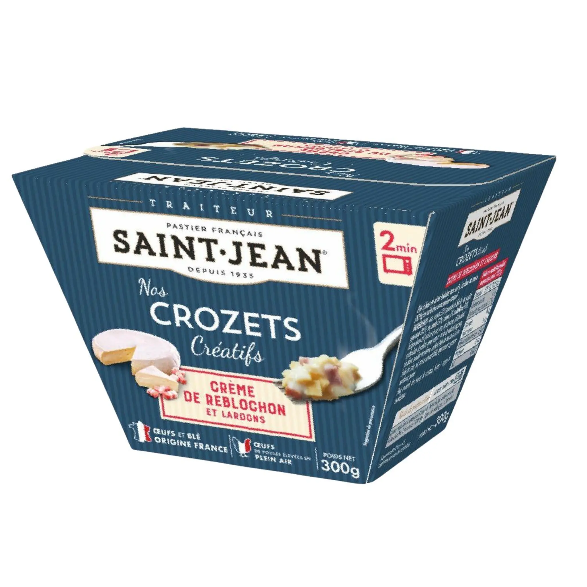 SAINT JEAN Nos Crozets crème de reblochon et lardons