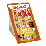 DAUNAT Sandwich club XXL poulet crudités