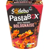 SODEBO Pasta box fusilli bolognaise