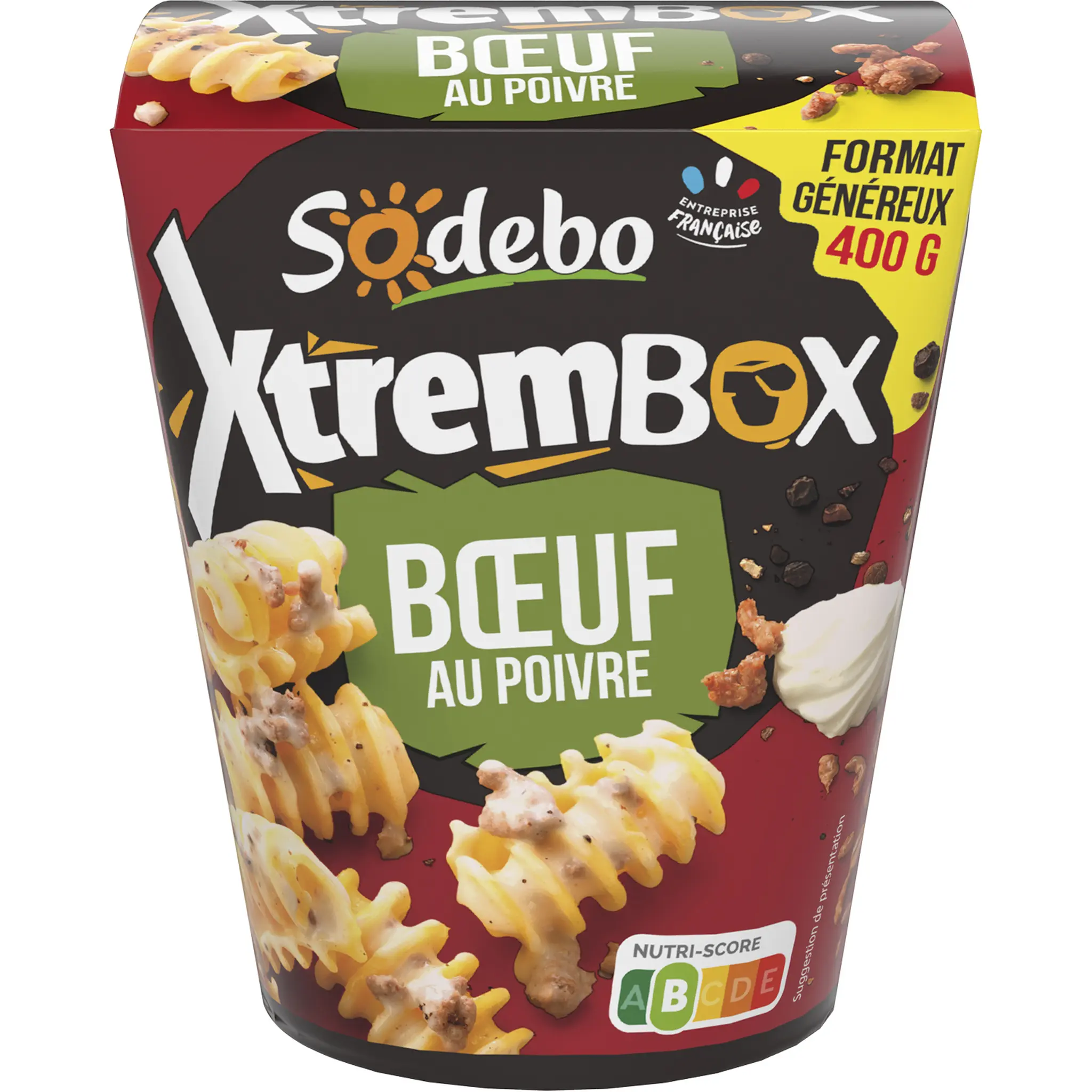 SODEBO Xtrem box radiatori bœuf poivre