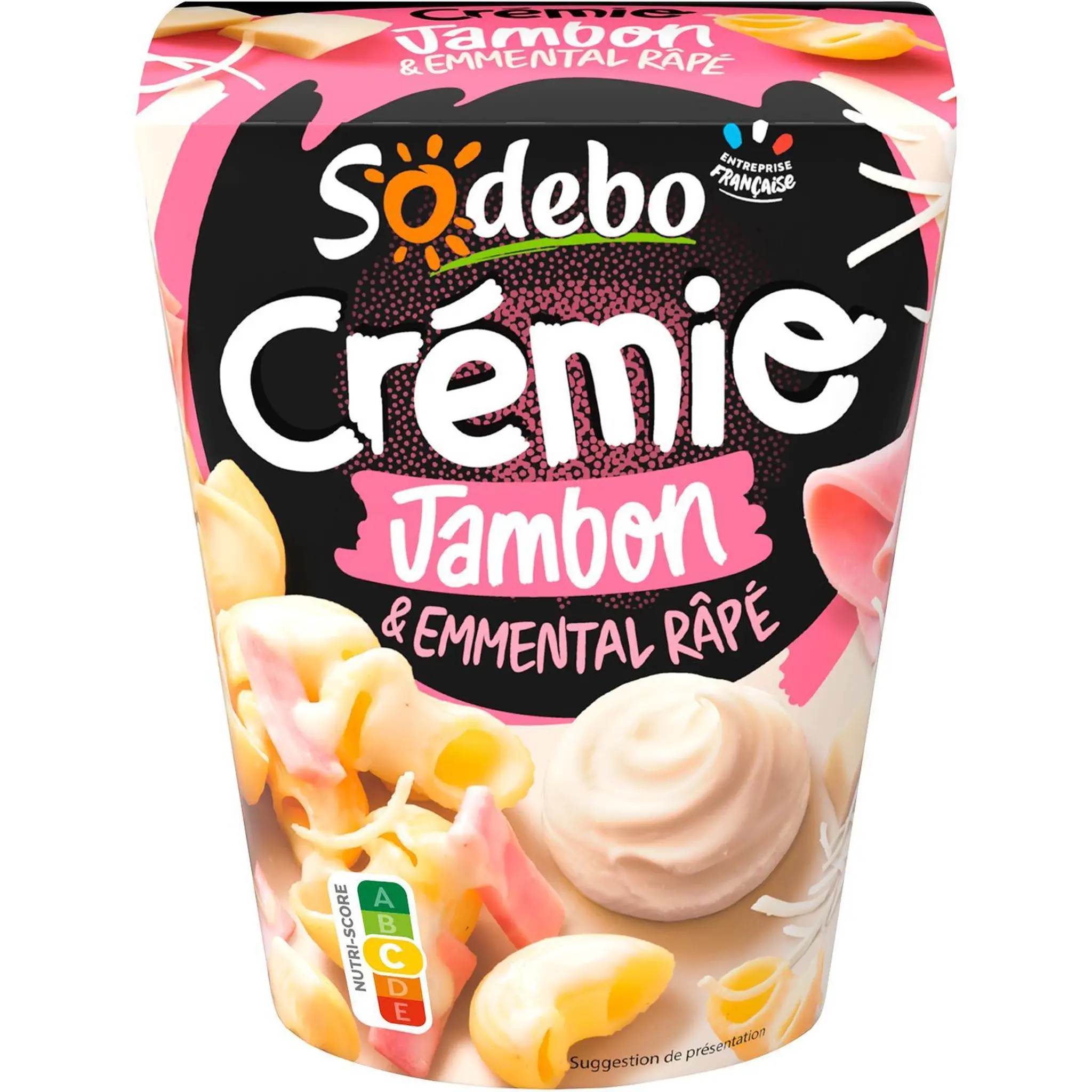 SODEBO Cremio Box Jambon Emmental sans couverts