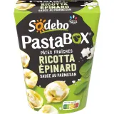 SODEBO Pasta box tortellini ricotta epinards