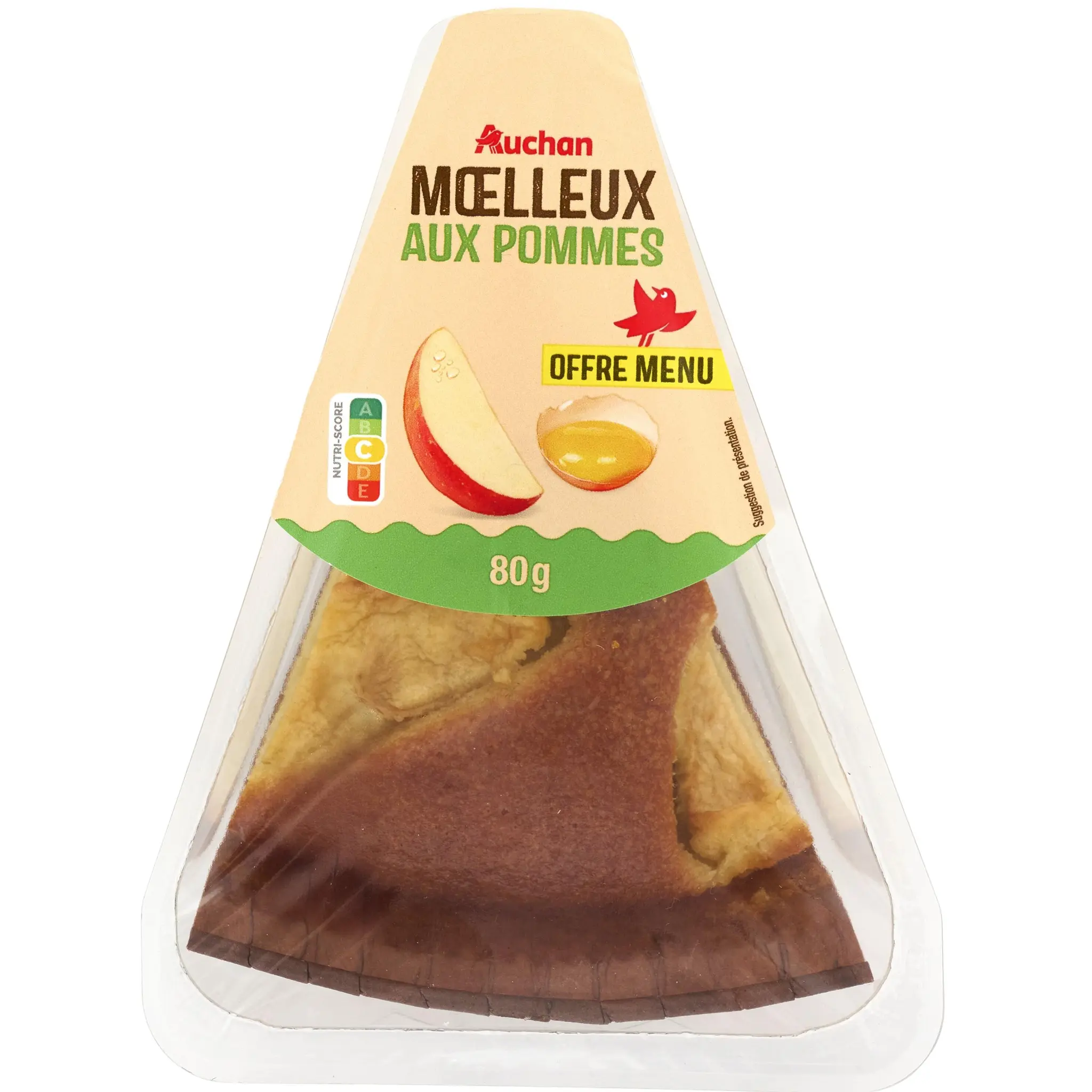 AUCHAN Moelleux aux pommes